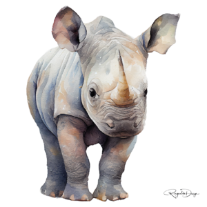 2024 babydieren neushoorn